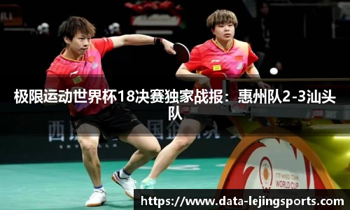 极限运动世界杯18决赛独家战报：惠州队2-3汕头队